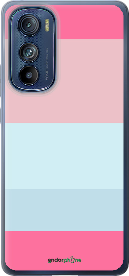 Силиконовый чехол Полосы1 для Motorola Edge 30 - 4589u-2840 изображение 