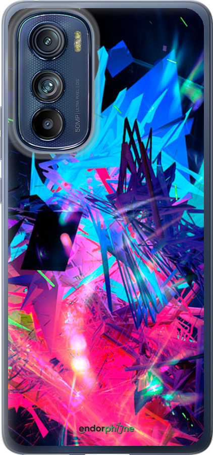 Силиконовый чехол Абстрактный чехол для Motorola Edge 30 - 4681u-2840 изображение 