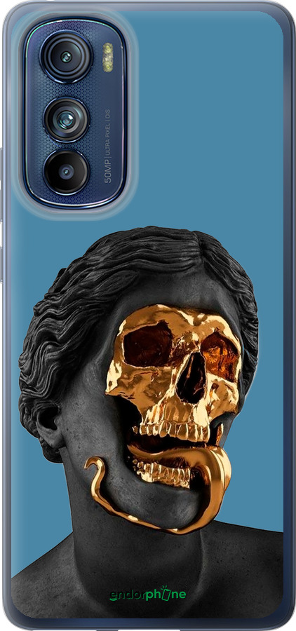 Силиконовый чехол Sculptures для Motorola Edge 30 - 4845u-2840 изображение 