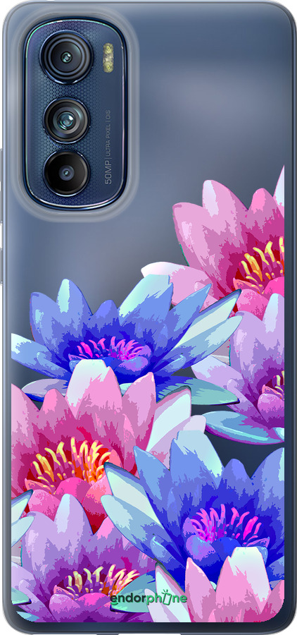 Силиконовый чехол Лотос для Motorola Edge 30 - 4862u-2840 изображение 