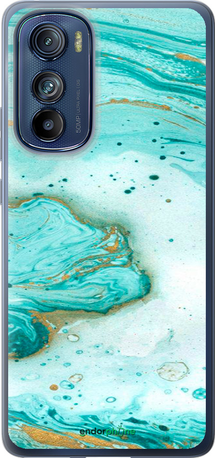 Силіконовий чехол Мармуровий для Motorola Edge 30 - 4895u-2840 изображение 
