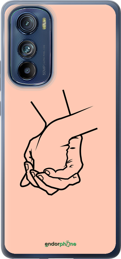 Силіконовий чехол Руки для Motorola Edge 30 - 4896u-2840 изображение 