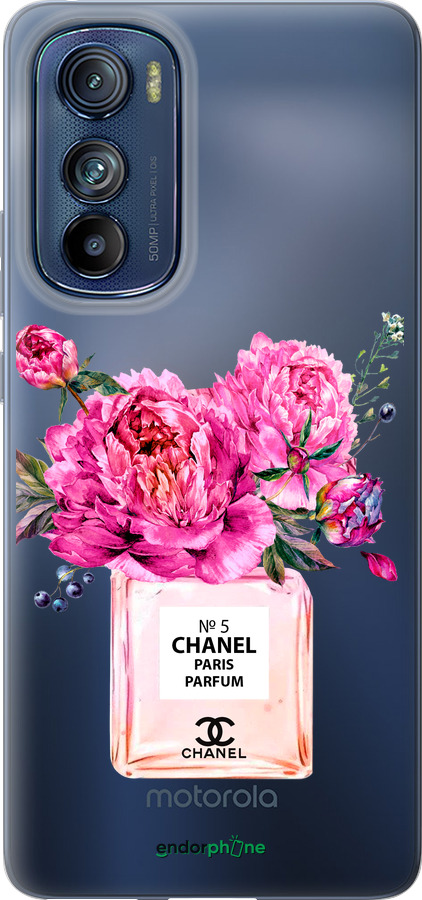 Силиконовый чехол Chanel для Motorola Edge 30 - 4906u-2840 изображение 