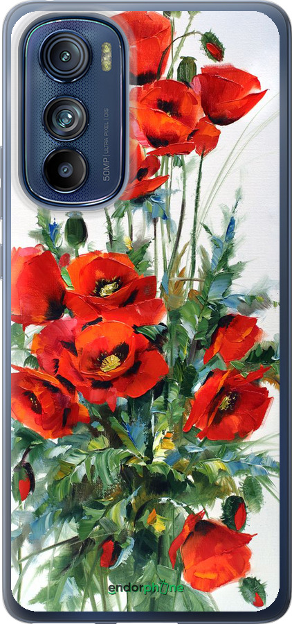 Силиконовый чехол Маки для Motorola Edge 30 - 523u-2840 изображение 