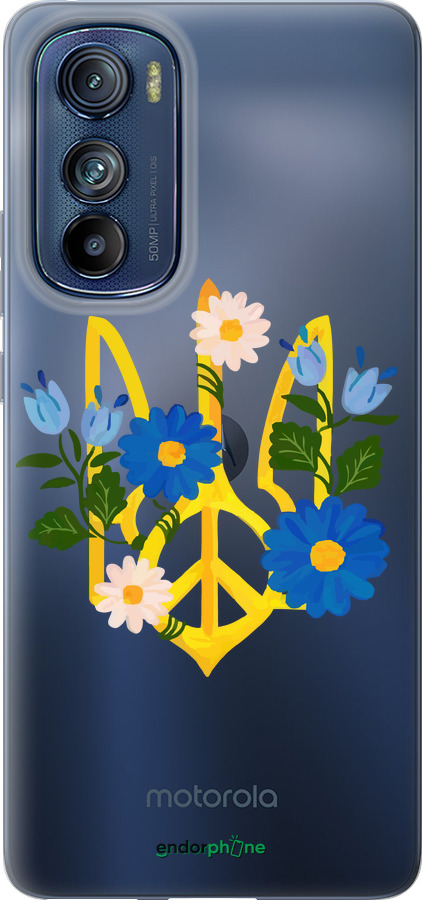 Силиконовый чехол Герб v3 для Motorola Edge 30 - 5265u-2840 изображение 