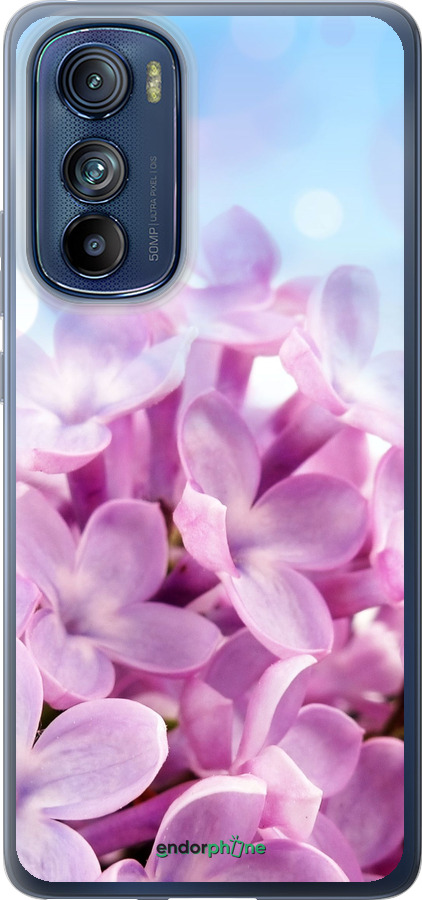 Силиконовый чехол Сирень для Motorola Edge 30 - 527u-2840 изображение 