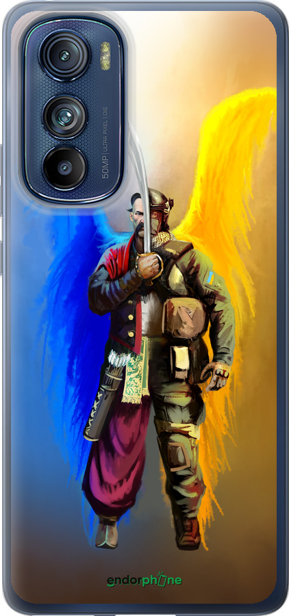 Силиконовый чехол Воин-Ангел для Motorola Edge 30 - 5317u-2840 изображение 