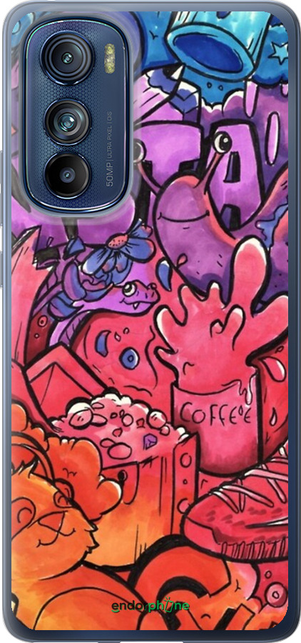 Силиконовый чехол № 5391 для Motorola Edge 30 - 5391u-2840 изображение 