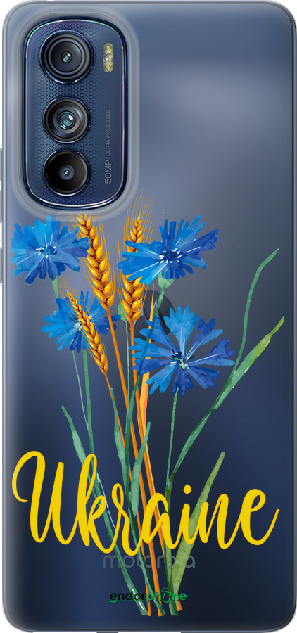 Силіконовий чехол Ukraine v2 для Motorola Edge 30 - 5445u-2840 изображение 