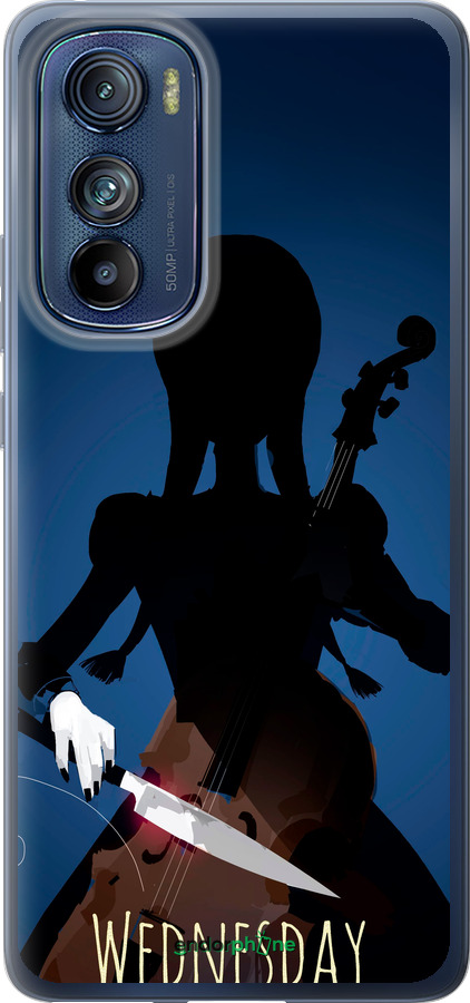 Силіконовий чехол Wednesday для Motorola Edge 30 - 5515u-2840 изображение 
