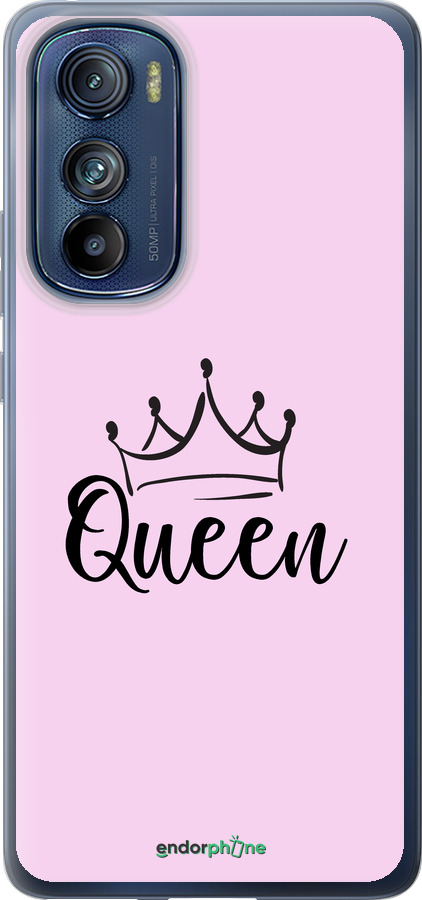 Силиконовый чехол Queen & King для неё для Motorola Edge 30 - 5520u-2840 изображение 