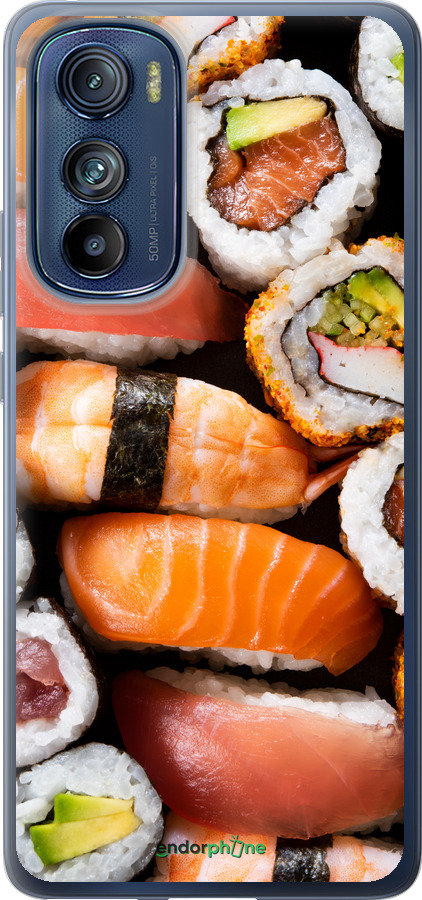 Силіконовий чехол Суші v3 для Motorola Edge 30 - 5540u-2840 изображение 