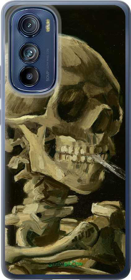 Силиконовый чехол Винсент Ван Гог. Череп для Motorola Edge 30 - 5544u-2840 изображение 