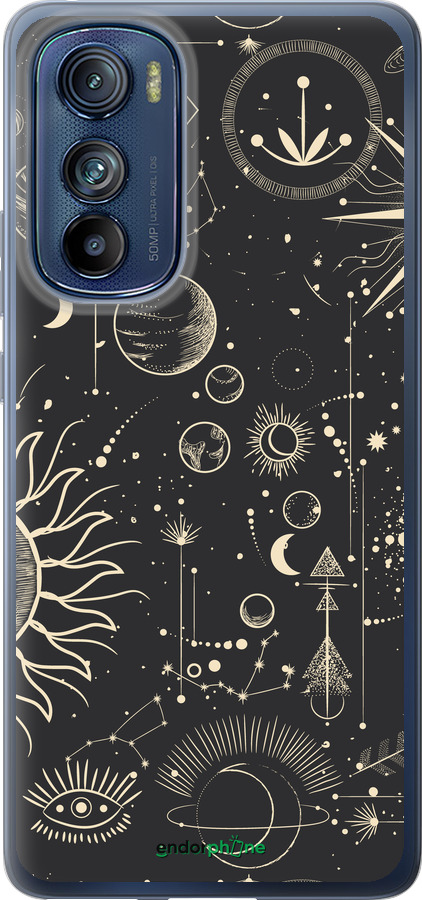 Силиконовый чехол Фаза луны для Motorola Edge 30 - 5605u-2840 изображение 