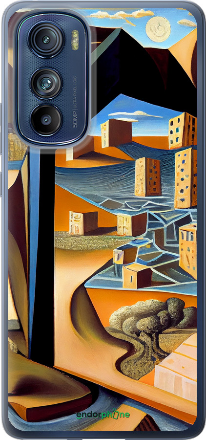 Силиконовый чехол Абстракция v2 для Motorola Edge 30 - 5618u-2840 изображение 