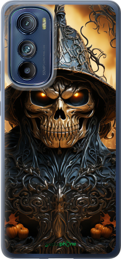 Силиконовый чехол Череп 2 для Motorola Edge 30 - 5652u-2840 изображение 