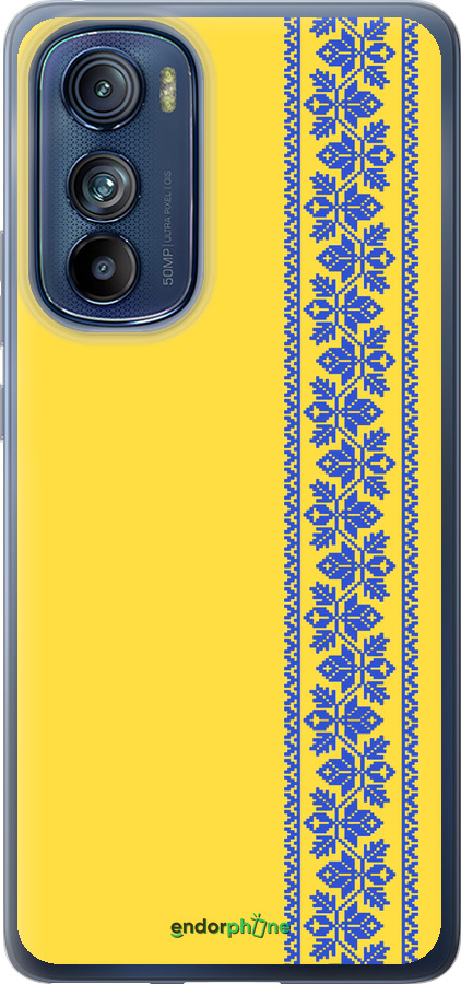 Силиконовый чехол Вышиванка 4 для Motorola Edge 30 - 569u-2840 изображение 