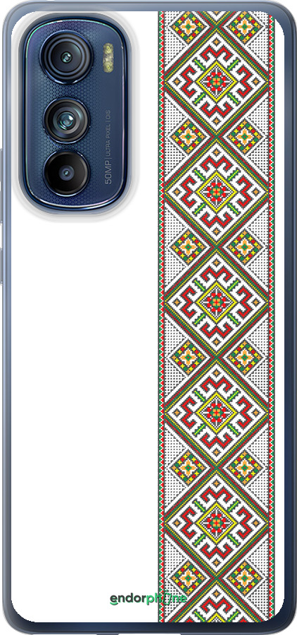 Силиконовый чехол Вышиванка 8 для Motorola Edge 30 - 574u-2840 изображение 