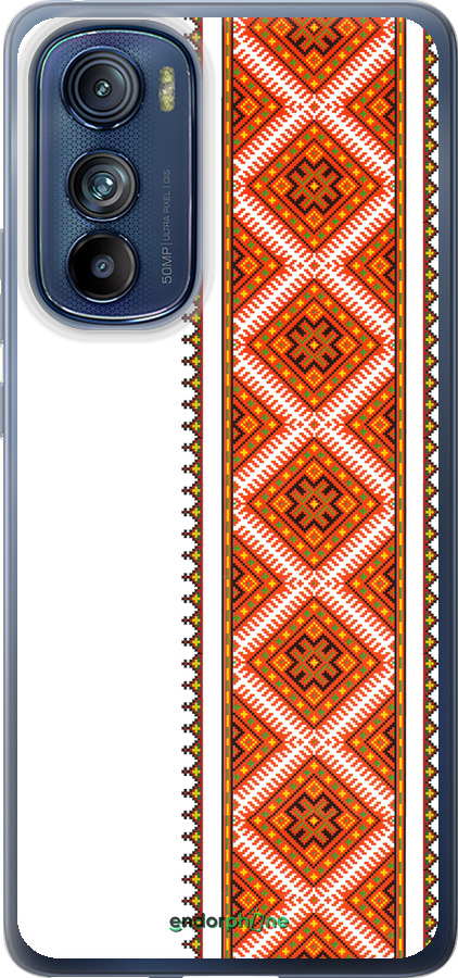 Силиконовый чехол Вышиванка 25 для Motorola Edge 30 - 593u-2840 изображение 