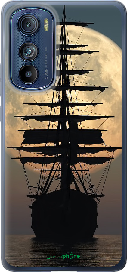 Силиконовый чехол Корабль для Motorola Edge 30 - 5998u-2840 изображение 