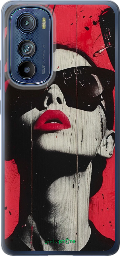 Силиконовый чехол XO Love v1 для Motorola Edge 30 - 6045u-2840 изображение 