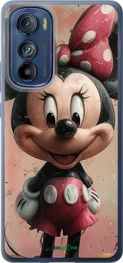 Силиконовый чехол Minnie Mouse для Motorola Edge 30 - 6054u-2840 изображение 