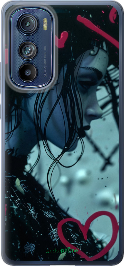 Силиконовый чехол XO Love v2 для Motorola Edge 30 - 6057u-2840 изображение 