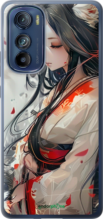 Силиконовый чехол Кицуне для Motorola Edge 30 - 6073u-2840 изображение 