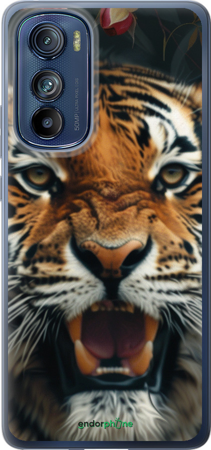 Силиконовый чехол Тигровое величие для Motorola Edge 30 - 6080u-2840 изображение 