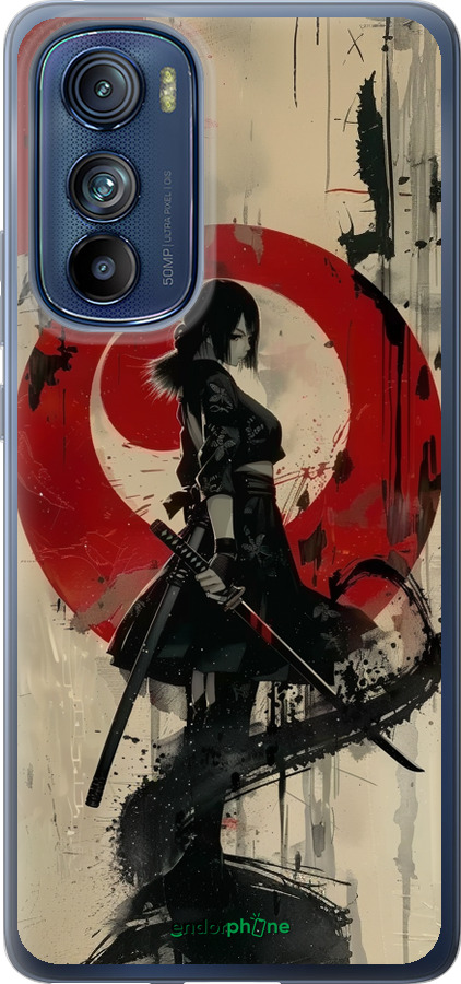 Силиконовый чехол Боевое искусство для Motorola Edge 30 - 6126u-2840 изображение 