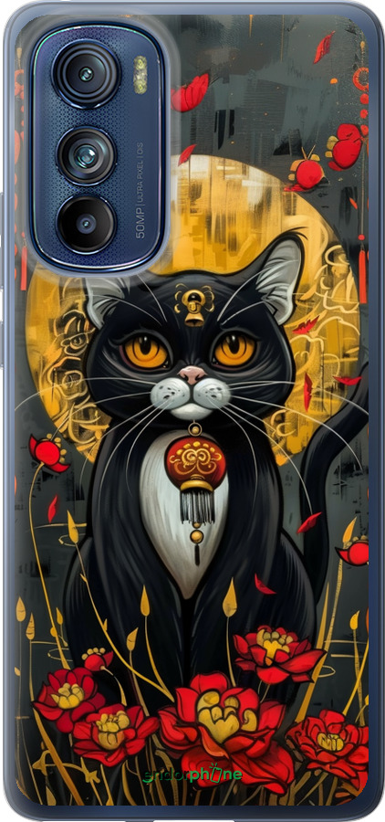 Силиконовый чехол China Cat для Motorola Edge 30 - 6134u-2840 изображение 