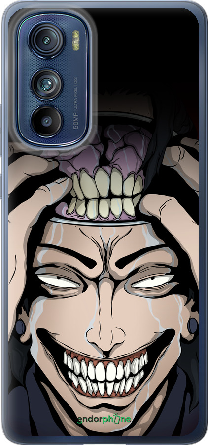 Силиконовый чехол Магическая Битва Kenjaku для Motorola Edge 30 - 6151u-2840 изображение 