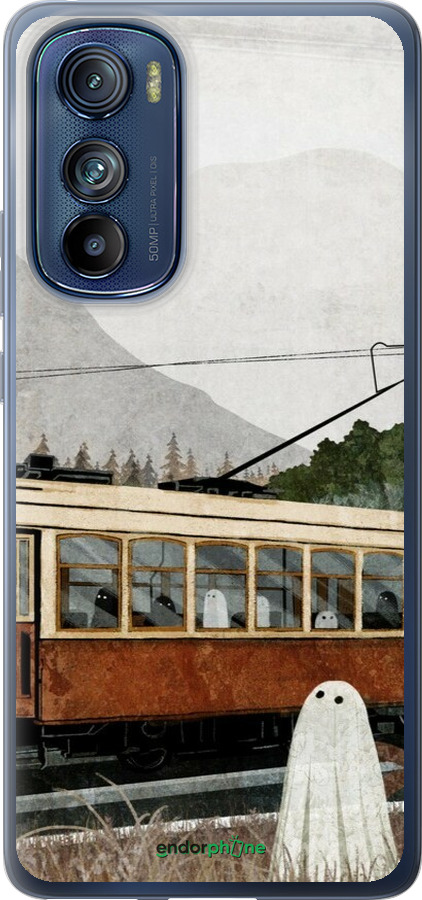 Силиконовый чехол Призрак 2 для Motorola Edge 30 - 6247u-2840 изображение 