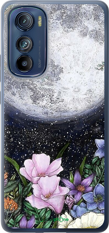 Силиконовый чехол Полночь в саду для Motorola Edge 30 - 6259u-2840 изображение 