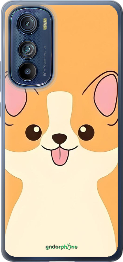 Силиконовый чехол Милый пес для Motorola Edge 30 - 6296u-2840 изображение 