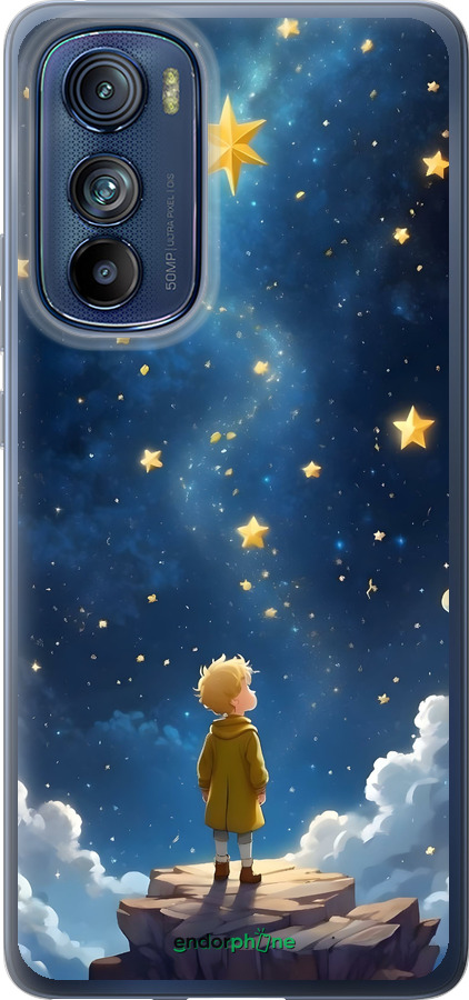 Силиконовый чехол Маленький принц для Motorola Edge 30 - 6326u-2840 изображение 