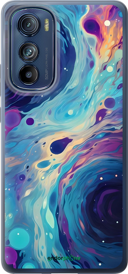 Силиконовый чехол Арт акварель для Motorola Edge 30 - 6329u-2840 изображение 