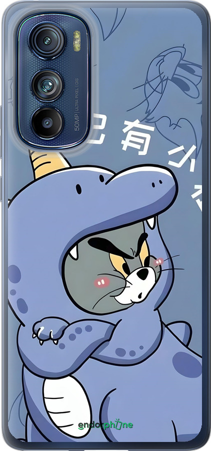 Силиконовый чехол Том и джерри 1 для Motorola Edge 30 - 6358u-2840 изображение 