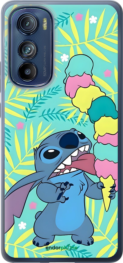 Силиконовый чехол Стич для Motorola Edge 30 - 6361u-2840 изображение 