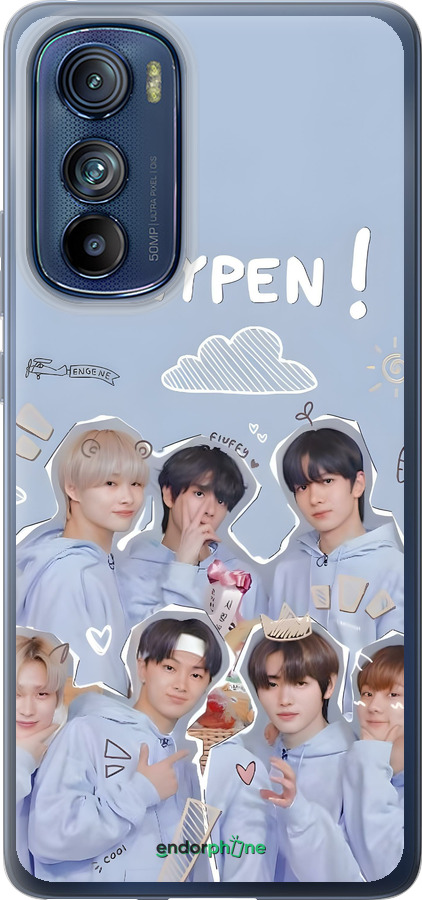 Силиконовый чехол Энхайпен для Motorola Edge 30 - 6362u-2840 изображение 