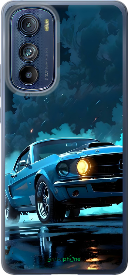 Силиконовый чехол Форд мустанг для Motorola Edge 30 - 6374u-2840 изображение 