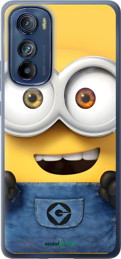 Силиконовый чехол Миньон для Motorola Edge 30 - 6389u-2840 изображение 