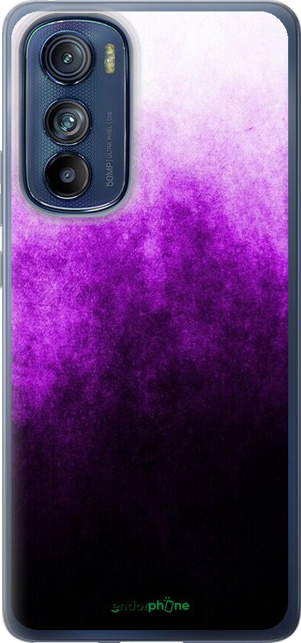 Силиконовый чехол Абстрактная композиция в фиолетовых тонах для Motorola Edge 30 - 6478u-2840 изображение 