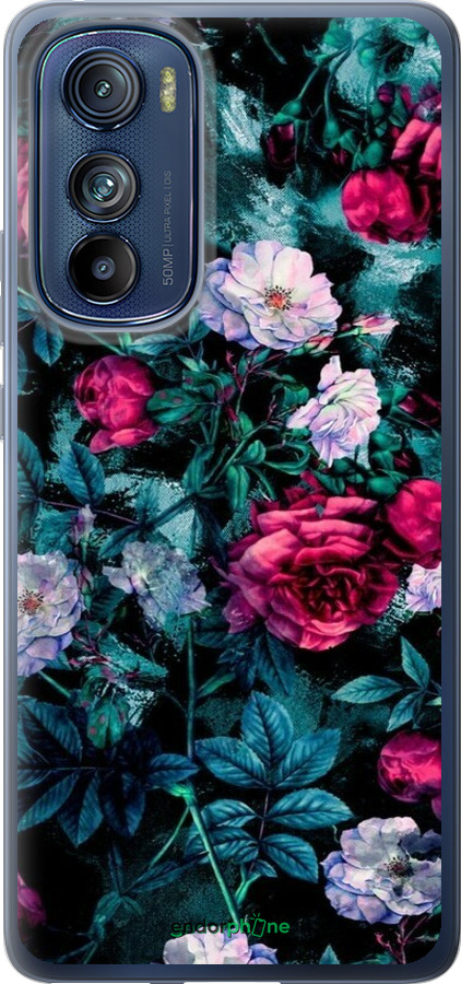 Силиконовый чехол Сад и розы для Motorola Edge 30 - 6483u-2840 изображение 