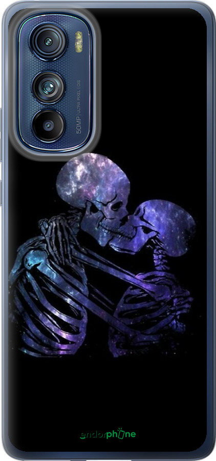 Силиконовый чехол С изображением скелета для Motorola Edge 30 - 6537u-2840 изображение 