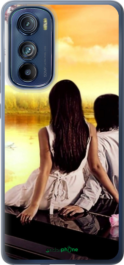 Силиконовый чехол Sunset для Motorola Edge 30 - 6607u-2840 изображение 
