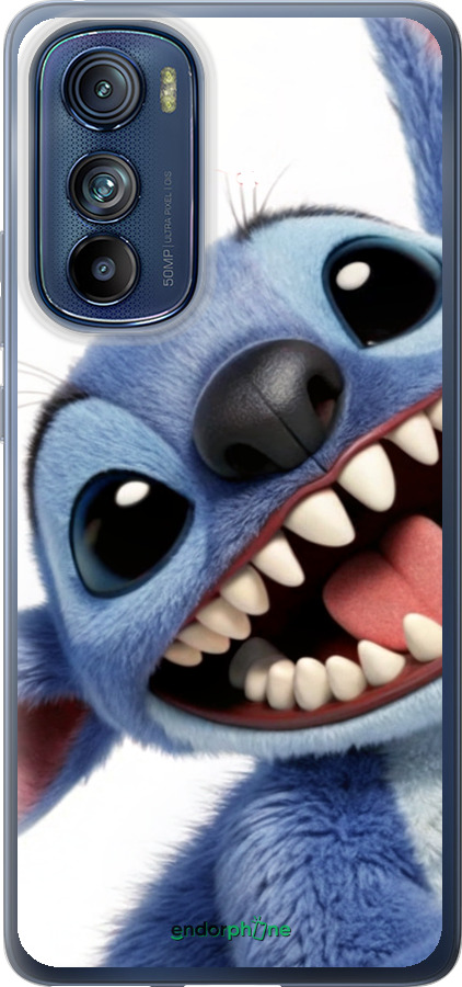 Силиконовый чехол Стич для Motorola Edge 30 - 6684u-2840 изображение 