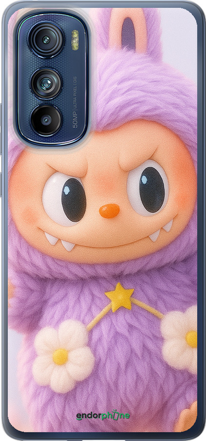 Силиконовый чехол Лабубу для Motorola Edge 30 - 6708u-2840 изображение 