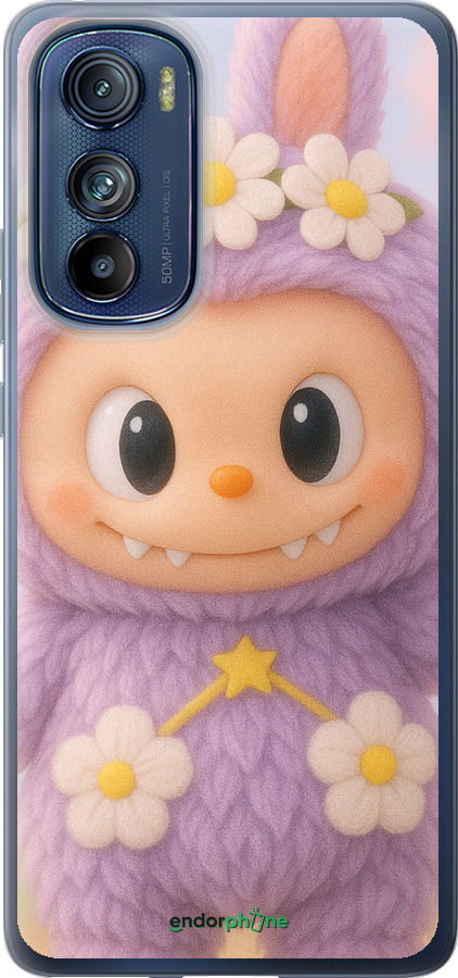 Силиконовый чехол Лабубу 1 для Motorola Edge 30 - 6709u-2840 изображение 