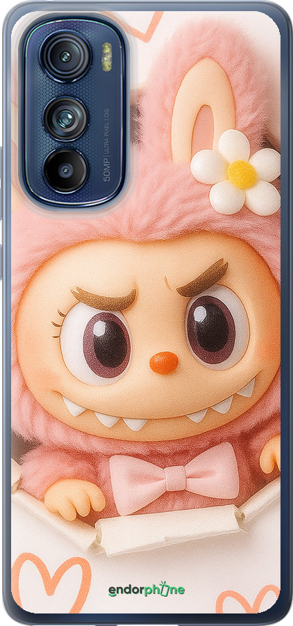 Силиконовый чехол Лабубу 2 для Motorola Edge 30 - 6710u-2840 изображение 